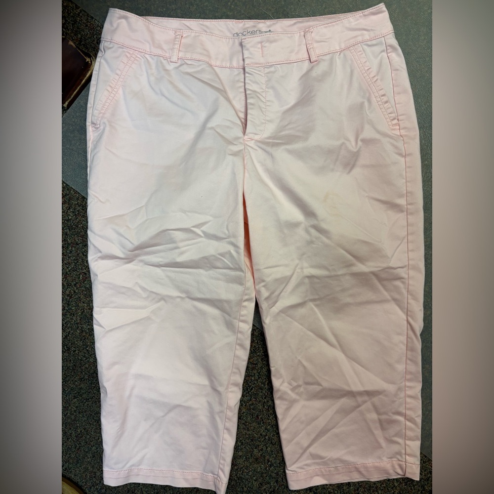 Dockers Blush Pink Straight-Leg Pants